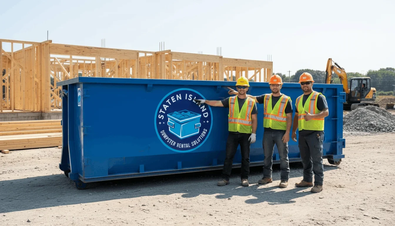 Construction Dumpster Rental in Staten Island, NY