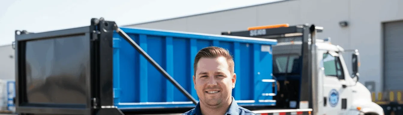 Salvatore Greco, Route Driver at Staten Island Dumpster Rental Solutions in Staten Island, NY Salvatore Greco, Route Driver at Staten Island Dumpster Rental Solutions in Staten Island, NY