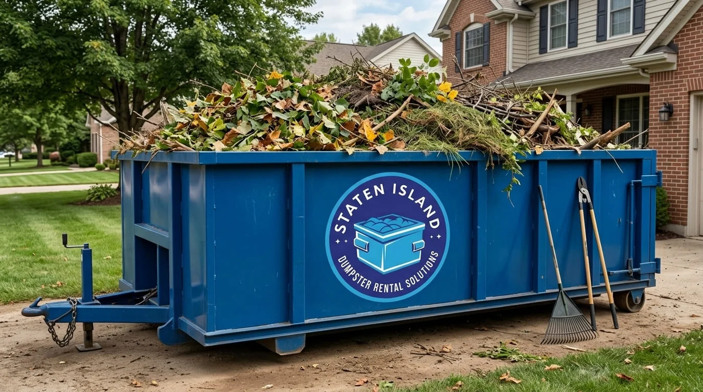 Yard Waste Dumpster Rental Staten Island NY-img